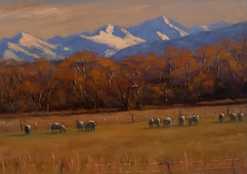 Philip Beadle | Late Autumn| Ida Valley | McAtamney Gallery and Design Store | Geraldine NZ